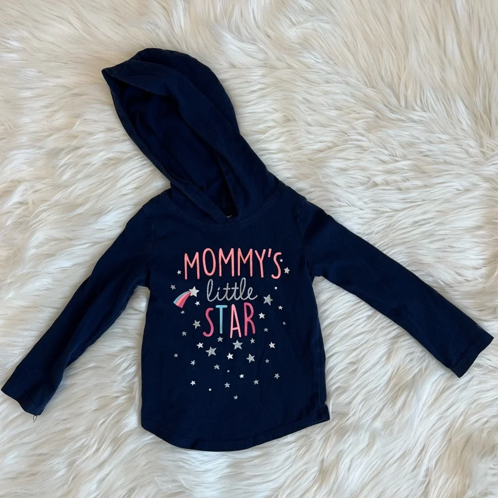 Carter's Mommy's Little‎ Star Hooded Tee